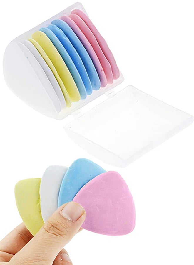 10Pcs Tailors Chalk, Triangle Sewing Chalk for Fabric, Fabric Markers for Quilting, Tailoring and DIY Crafts - Image 1